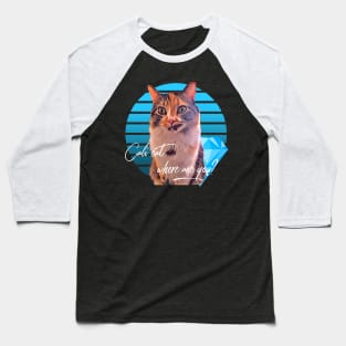 Cali Cat, where are you? Baseball T-Shirt